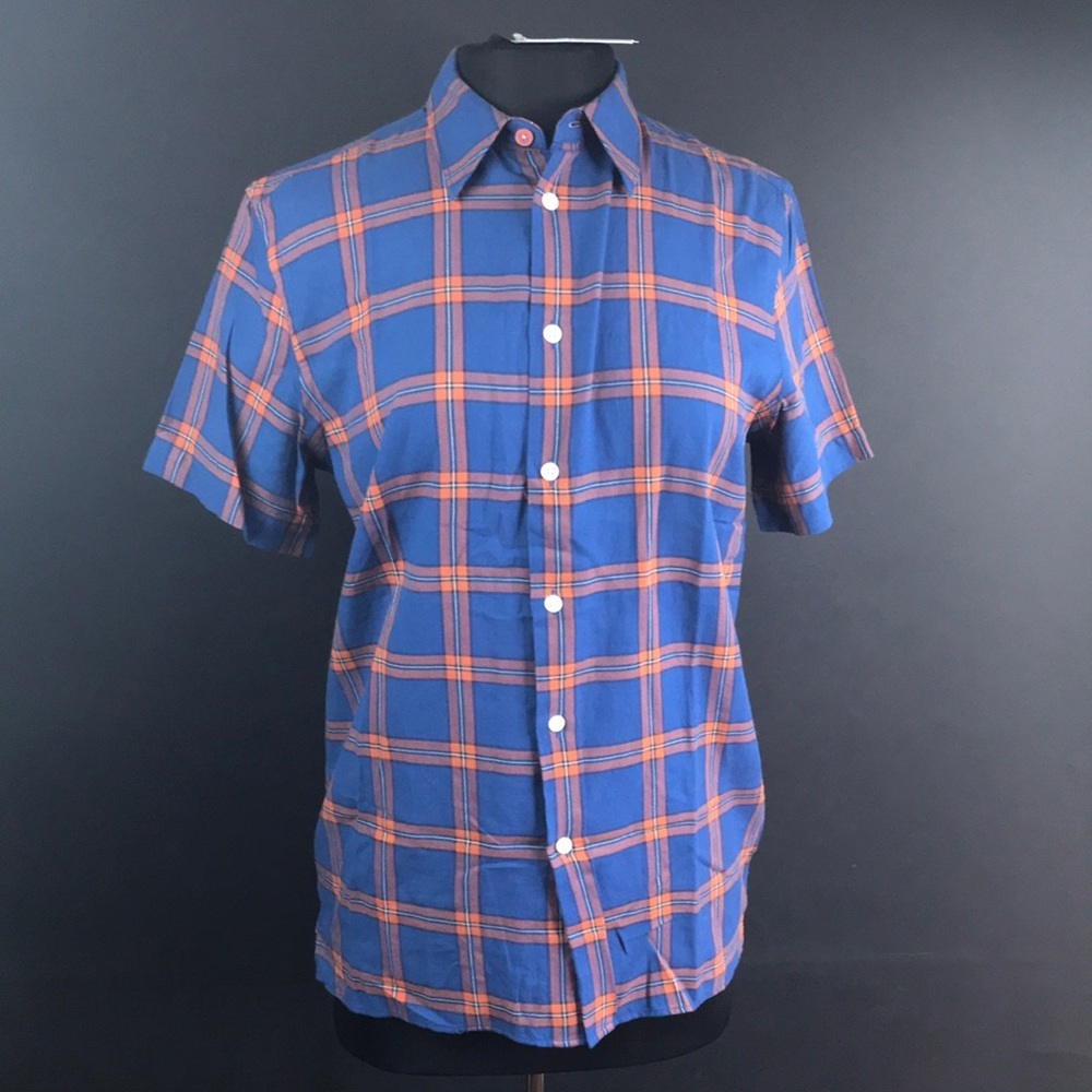 Paul Smith Plaid Button Up Shirt Size XS